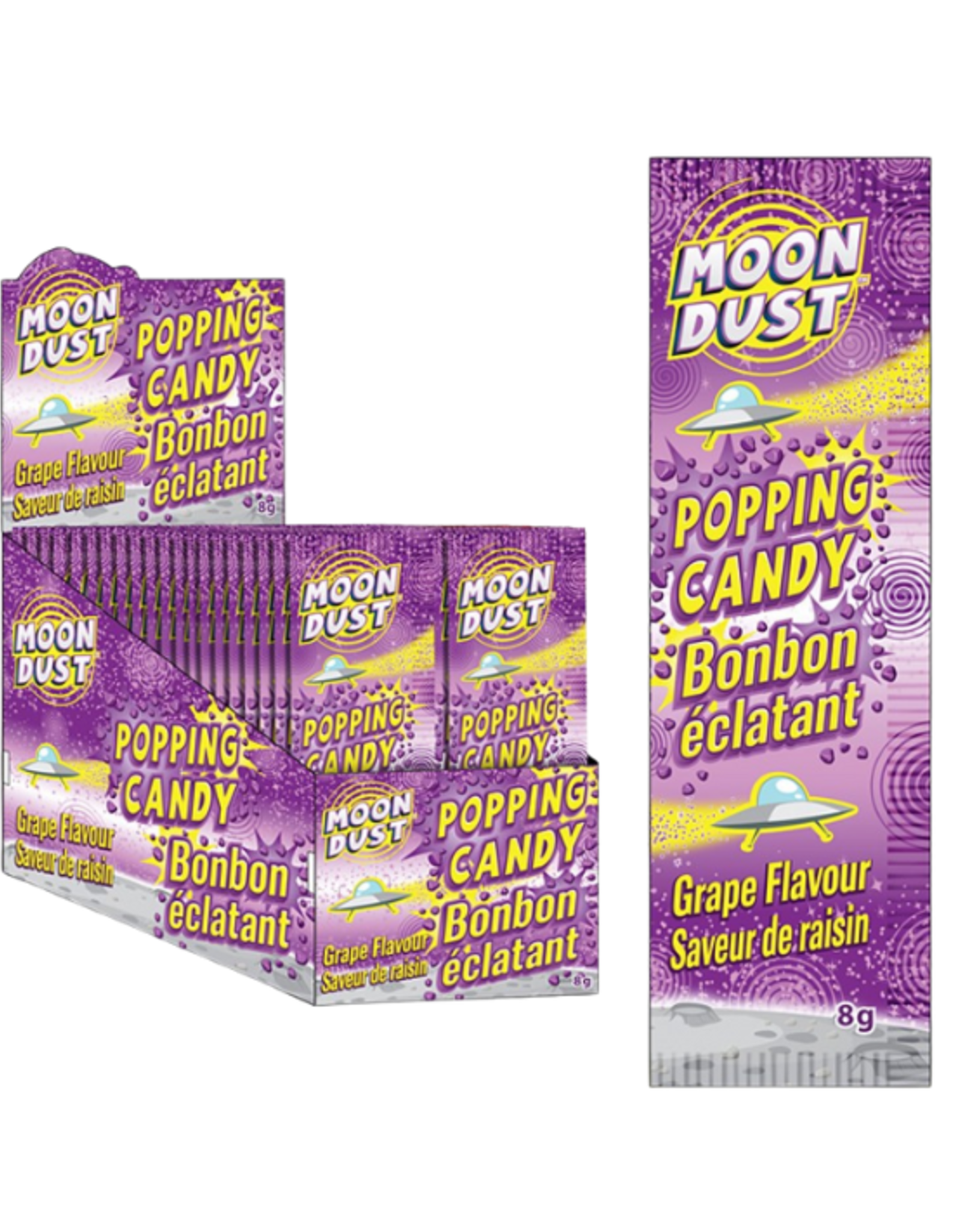 Jimmy Zee's Jimmy Zee's - Moon Dust Grape Popping Candy