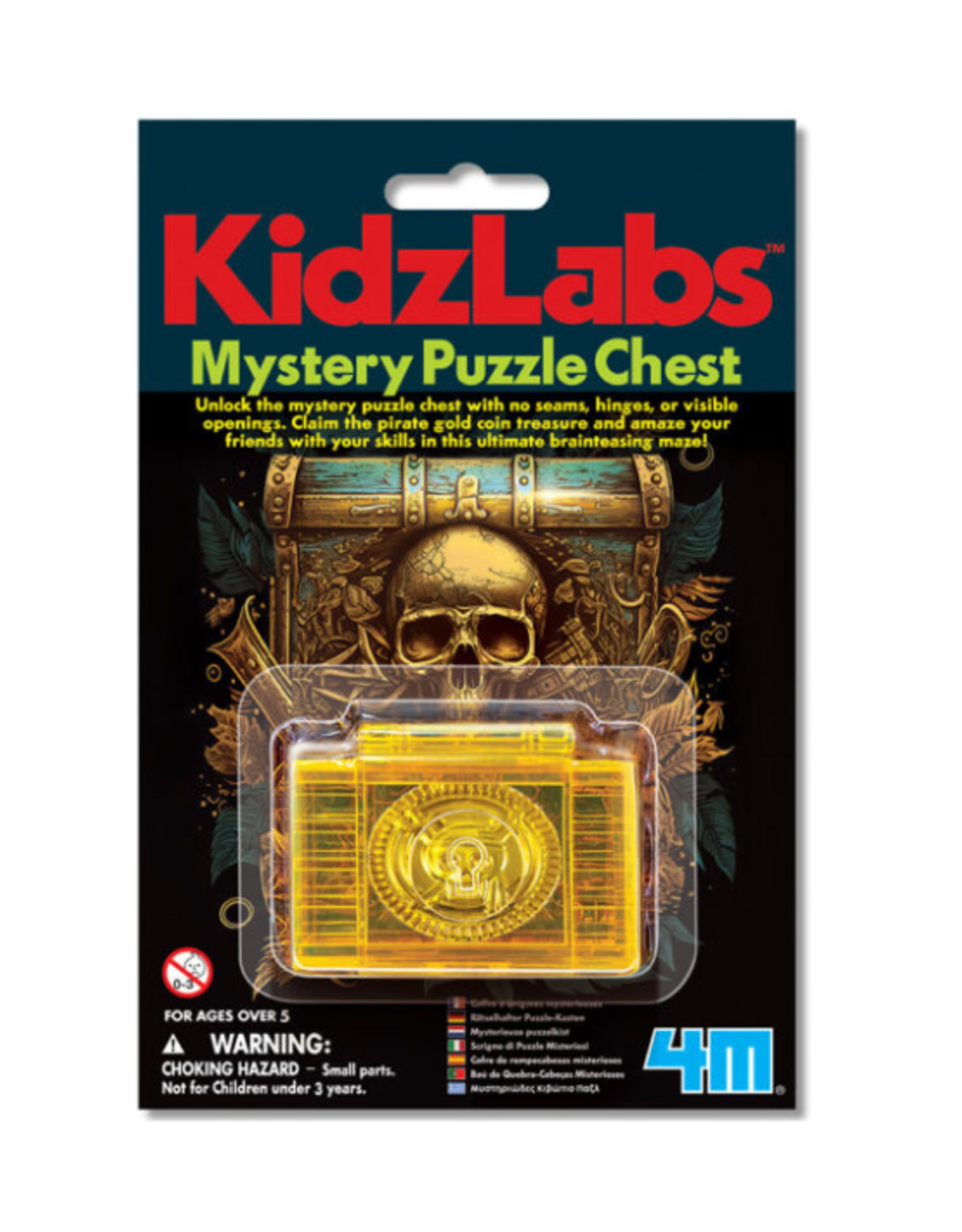 4M 4M - Kidzlabs Mystery Puzzle Chest