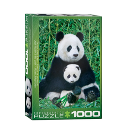 Eurographics Panda and Baby (1000pcs)