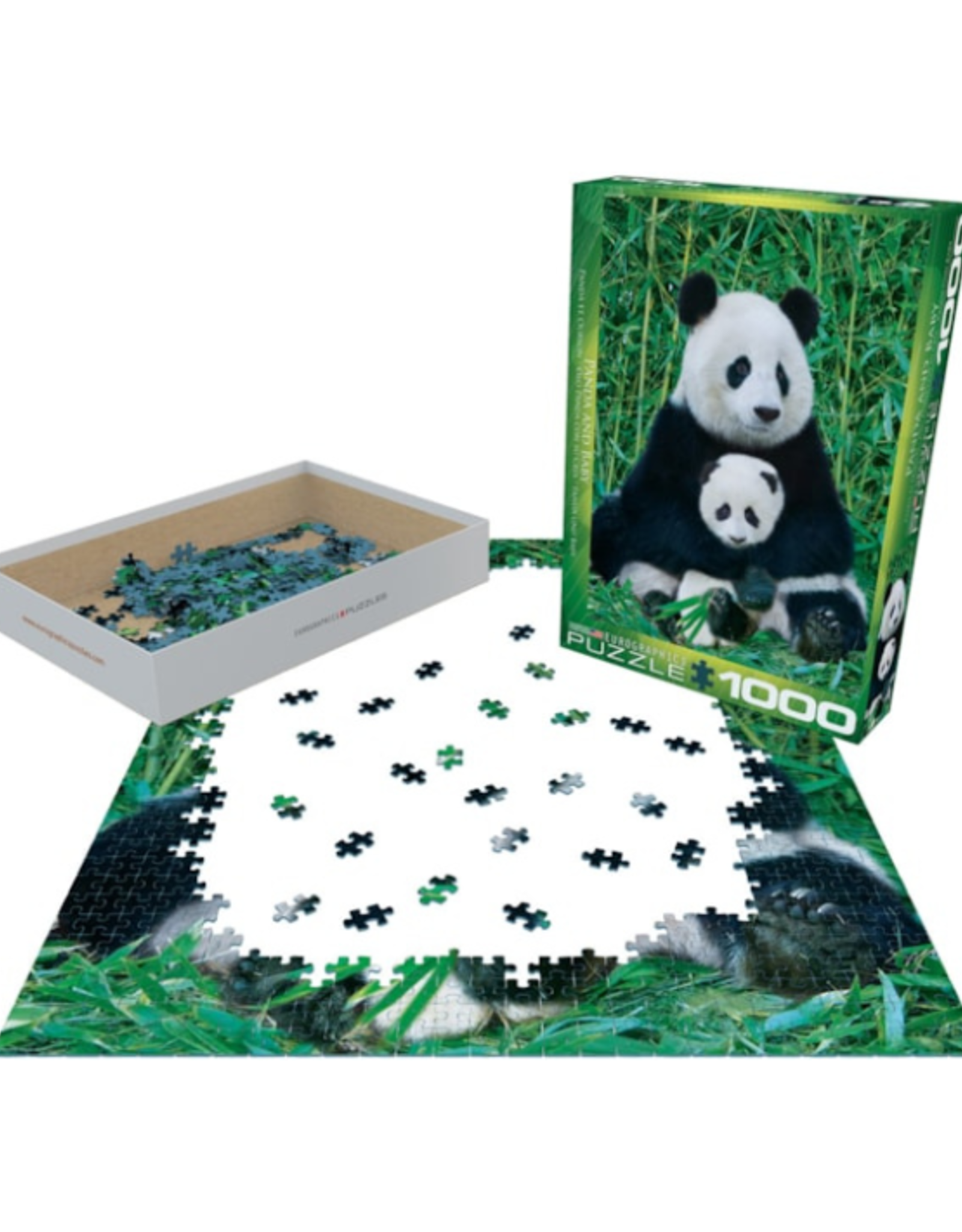 Eurographics Eurographics - 1000pcs - Panda and Baby