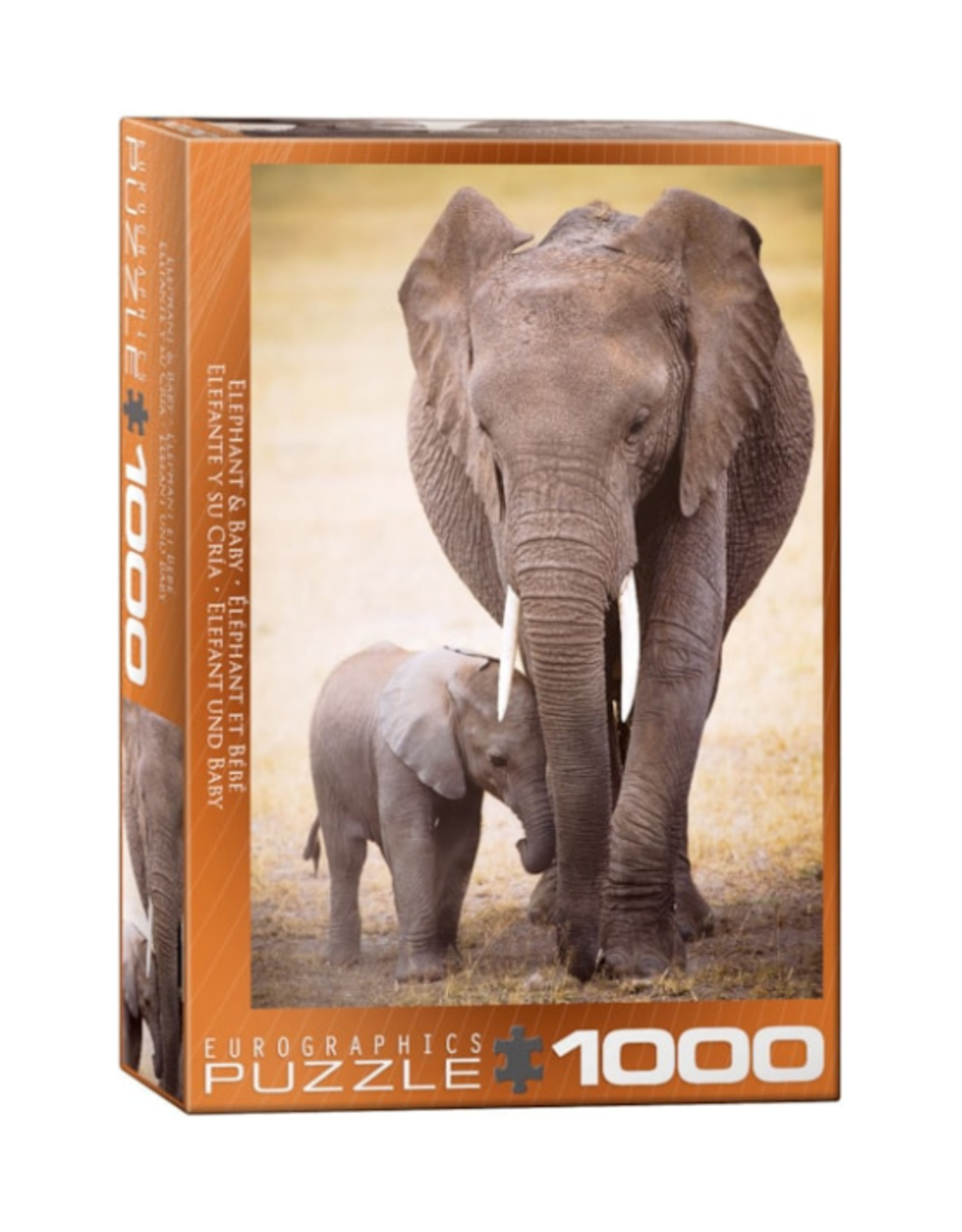 Eurographics - 1000pcs - Elephant and Baby