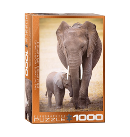 Eurographics Elephant and Baby (1000pcs)