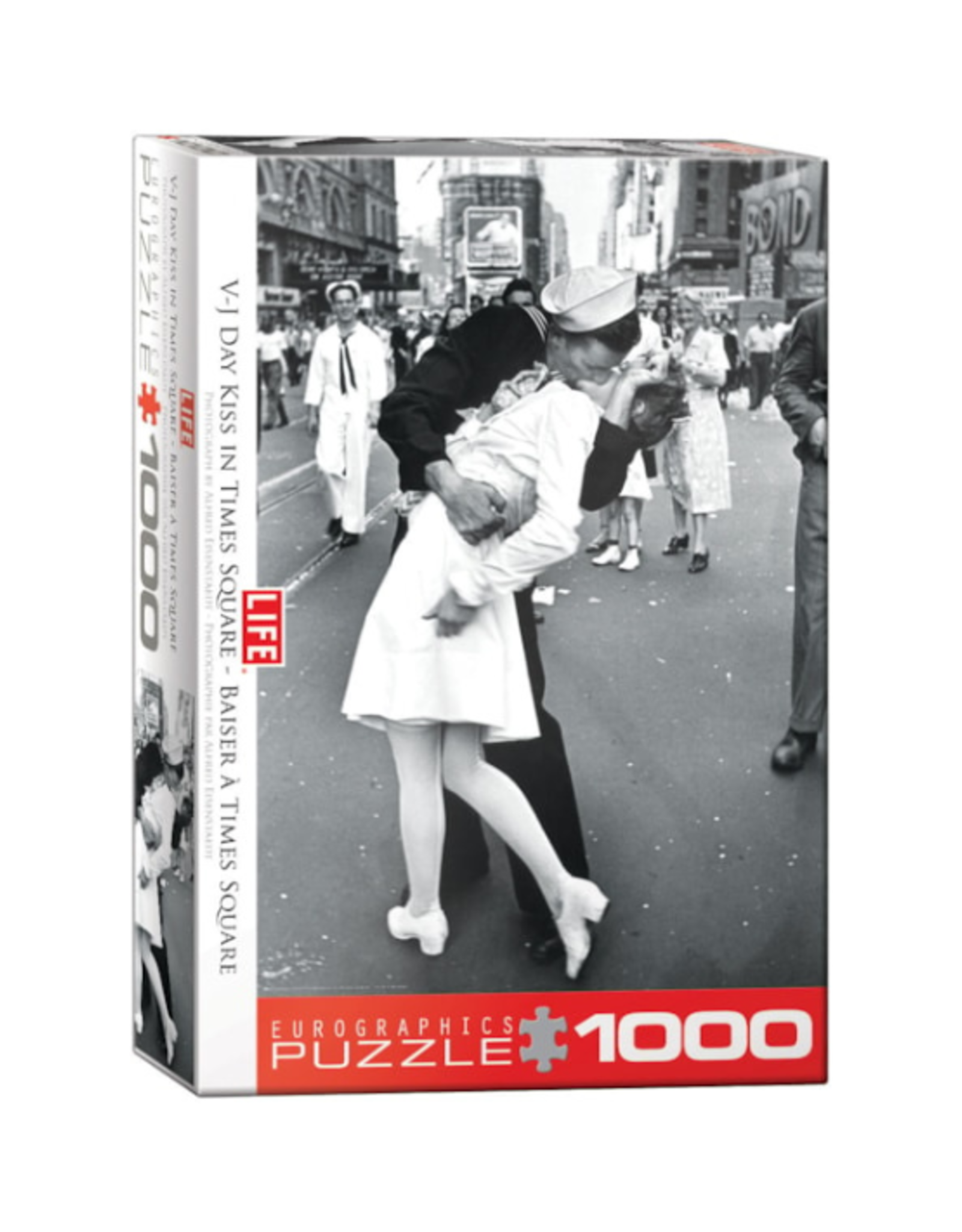 Eurographics - 1000pcs - LIFE V-J Day Kiss in Times Square