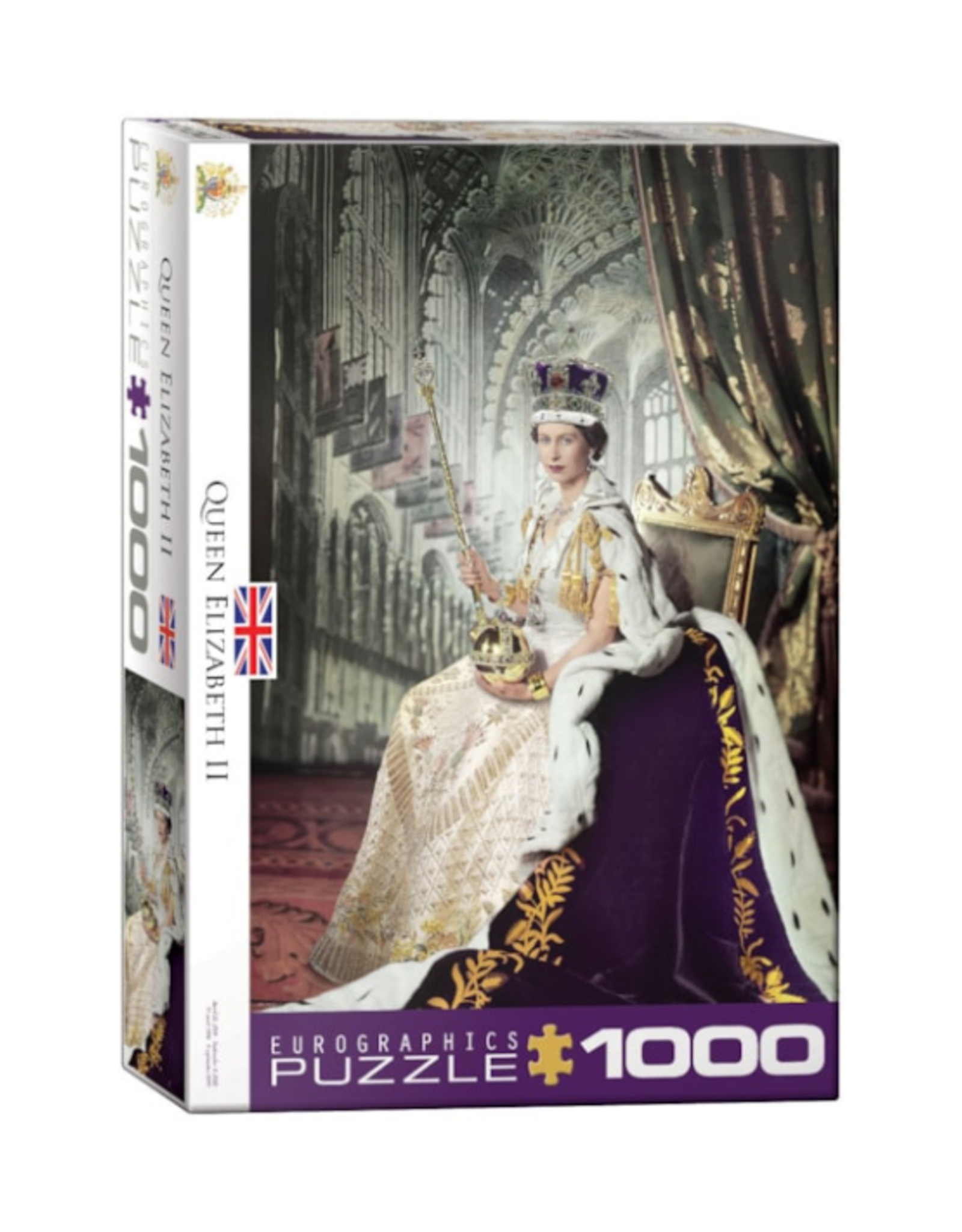 Eurographics - 1000pcs - Queen Elizabeth II
