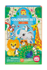 Tiger Tribe - Zoo Colouring Set