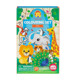 Zoo Colouring Set