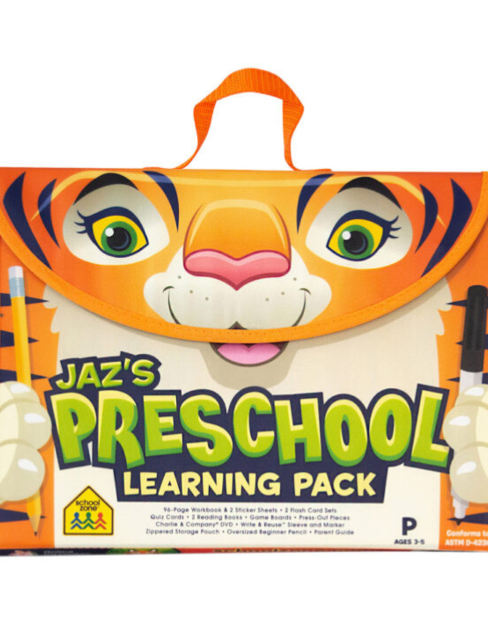 School Zone - Jaz's Preschool Learning Pack