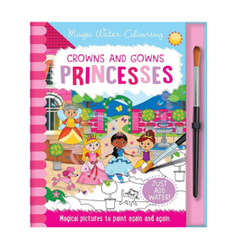 House of Marbles Paint With Water Crowns and Gowns Princesses