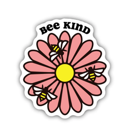 Stickers Northwest Inc. Bee Kind Flower Sticker