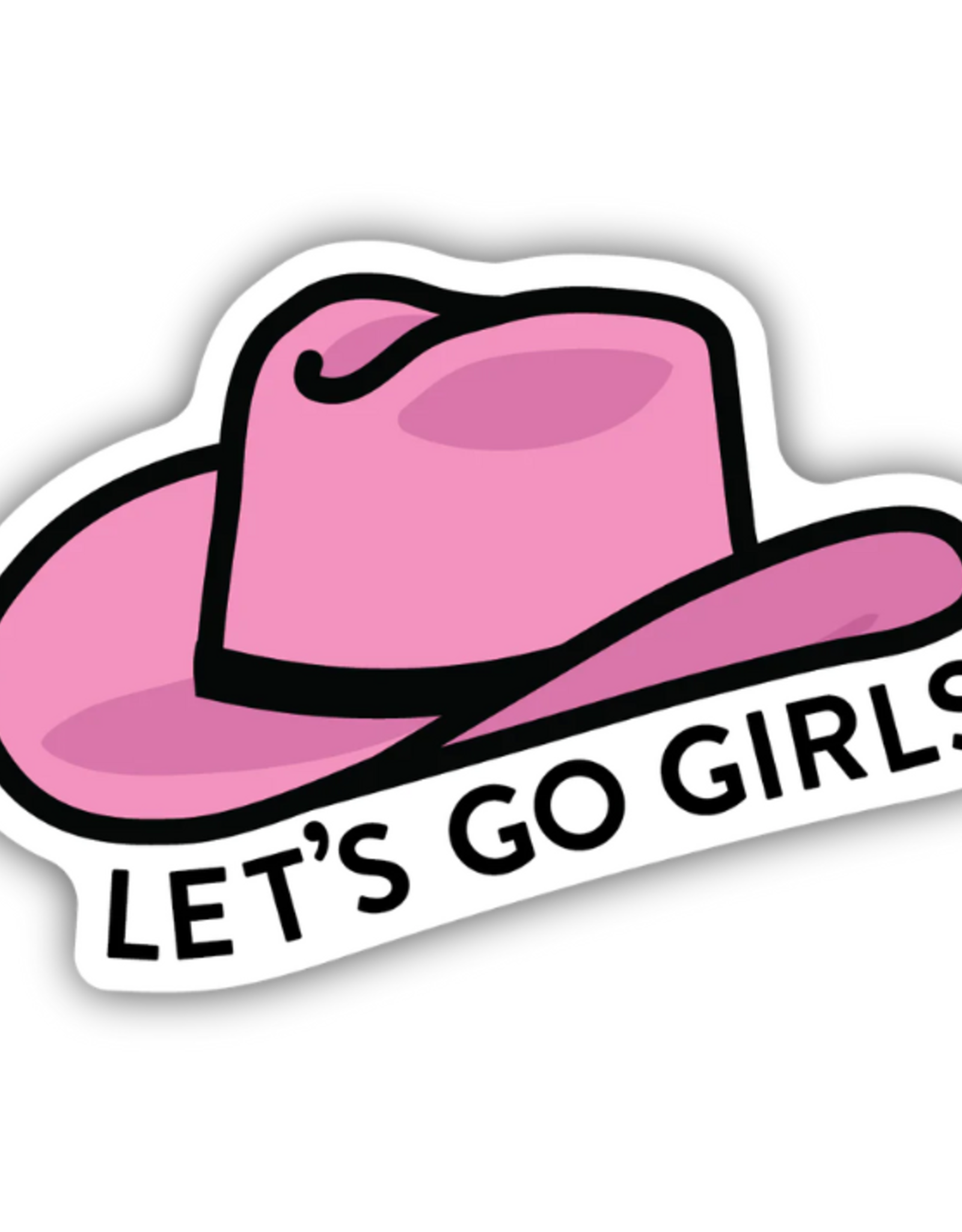 Stickers Northwest Inc. Stickers Northwest - Lets Go Girls Pink Hat