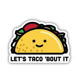 Stickers Northwest Inc. Let's Taco Sticker