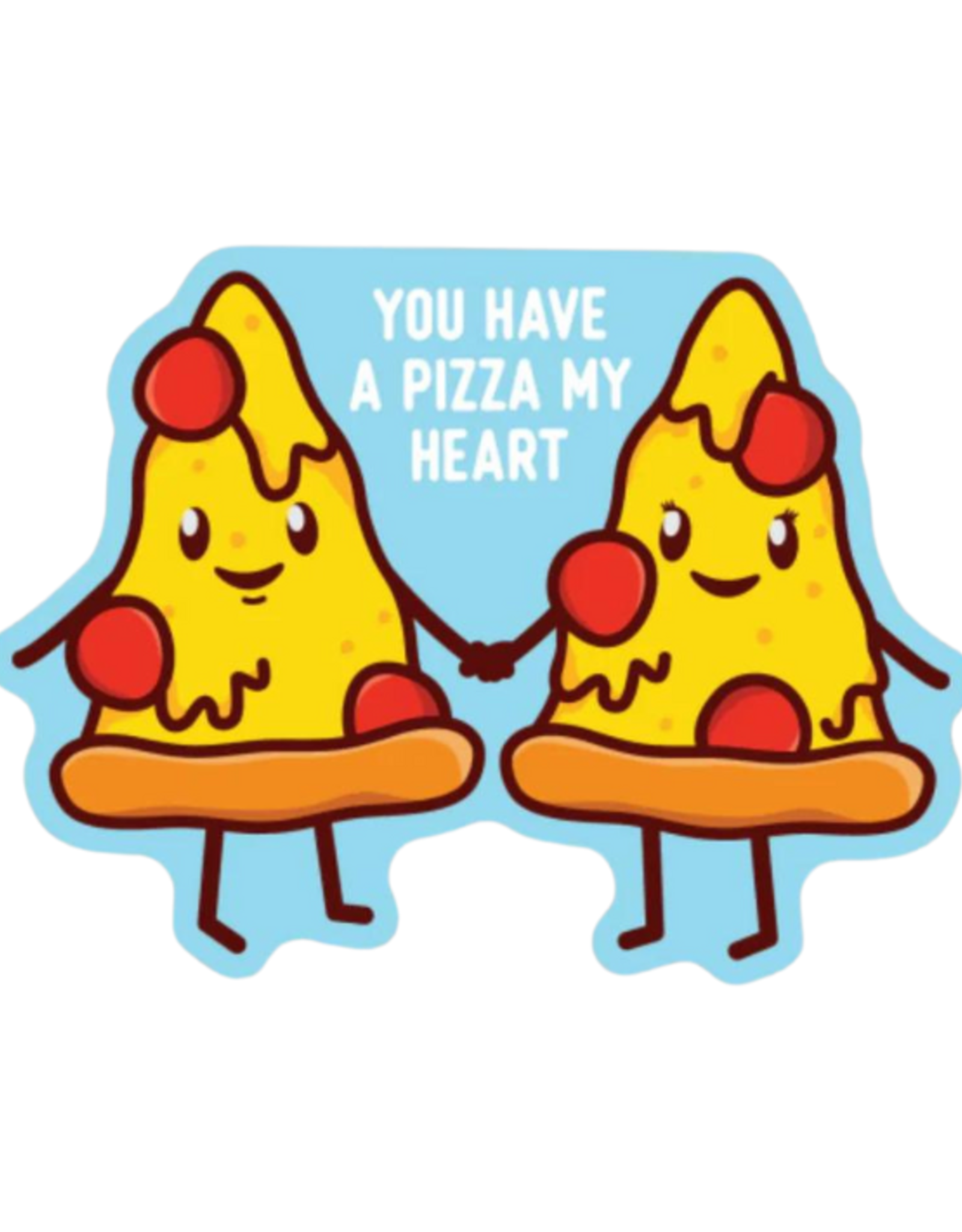 Stickers Northwest Inc. Stickers Northwest Inc - You Have A Pizza My Heart Slices Sticker