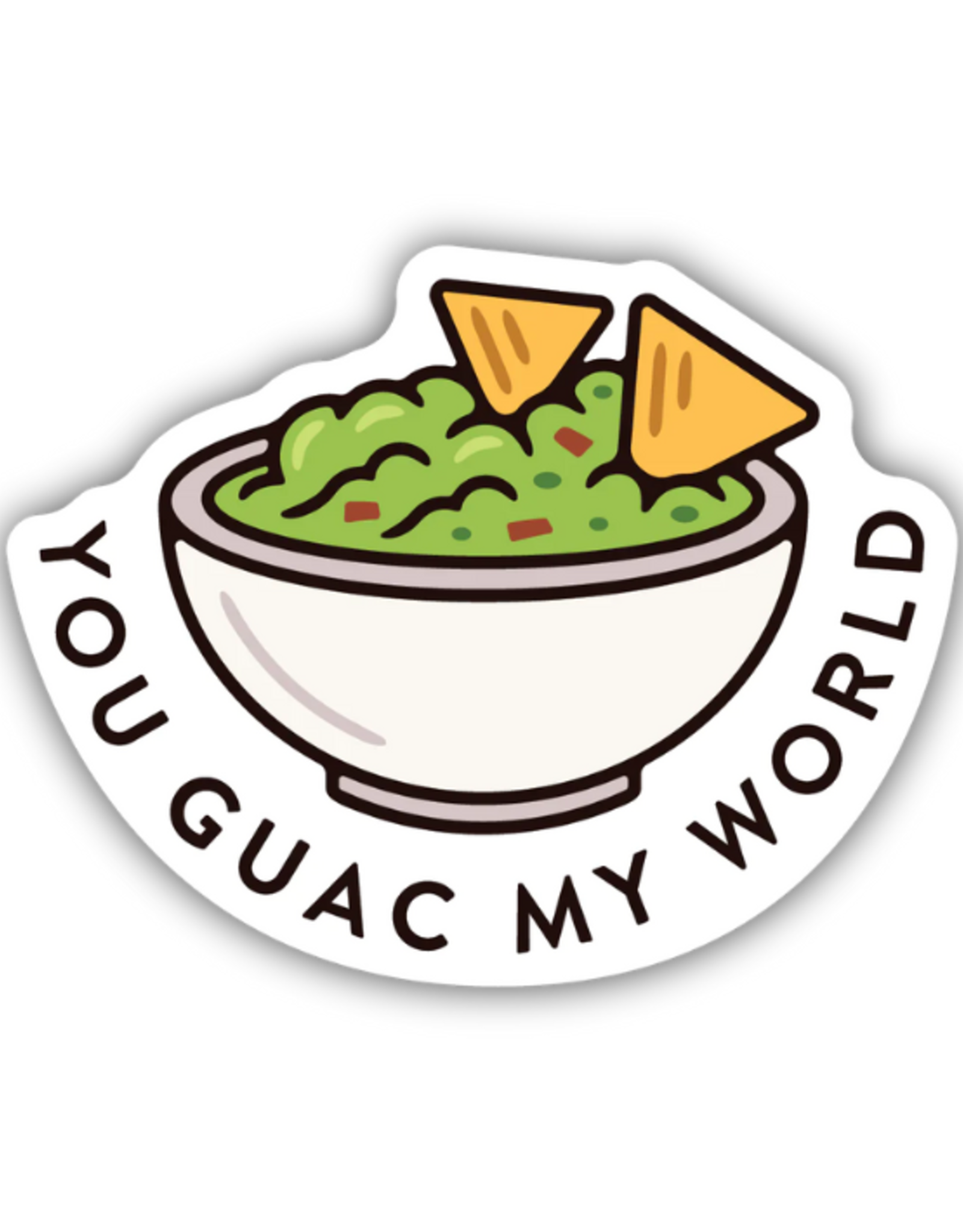 Stickers Northwest Inc. Stickers Northwest Inc - You Guac My World Guacamole Sticker