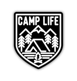 Stickers Northwest Inc. Camp Life Sticker