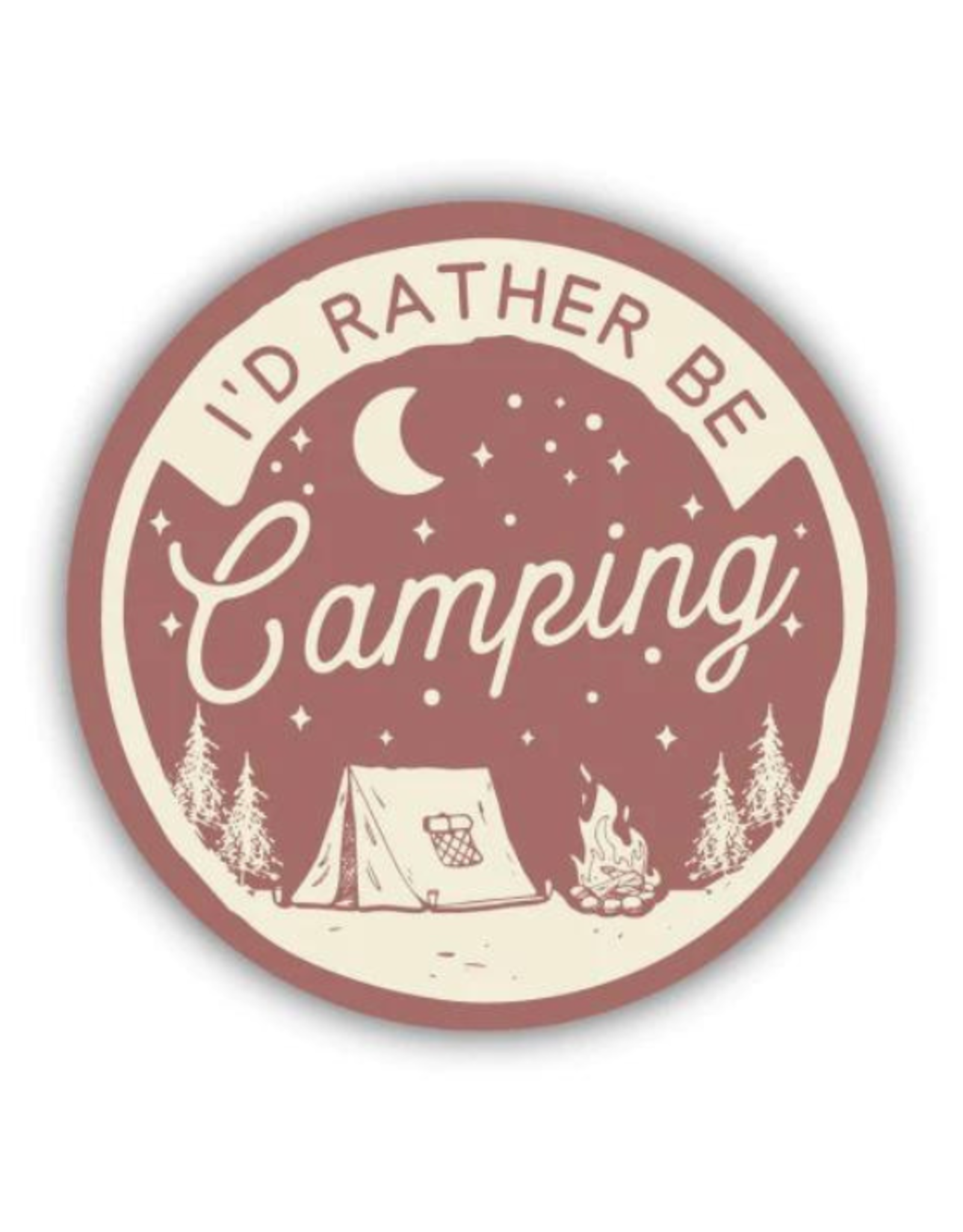 Stickers Northwest Inc. Stickers Northwest Inc. - I'd Rather Be Camping Sticker