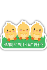 Stickers Northwest Inc. Stickers Northwest Inc. - Hangin With My Peeps Chicks Sticker