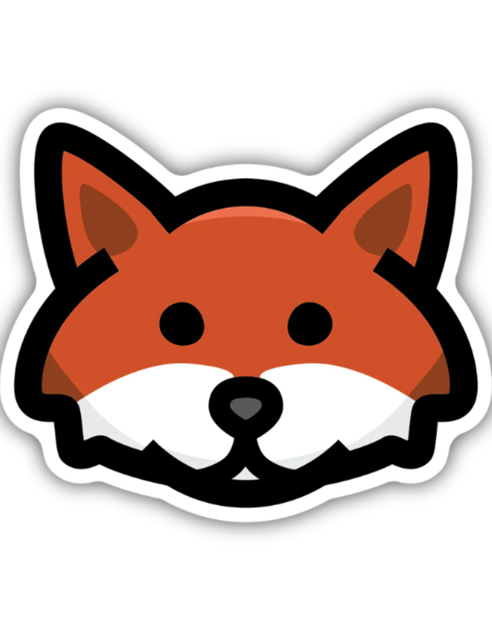 Stickers Northwest Inc. Stickers Northwest Inc. - Fox Face Sticker
