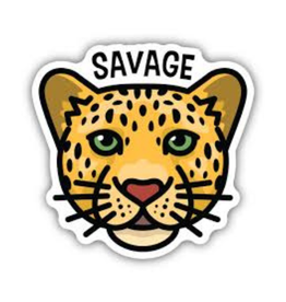 Stickers Northwest Inc. Savage Leopard Sticker