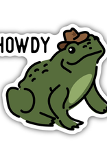 Stickers Northwest Inc. Stickers Northwest Inc. - Howdy Frog Cowboy Sticker