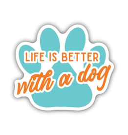 Stickers Northwest Inc. Dog Paw Print Sticker