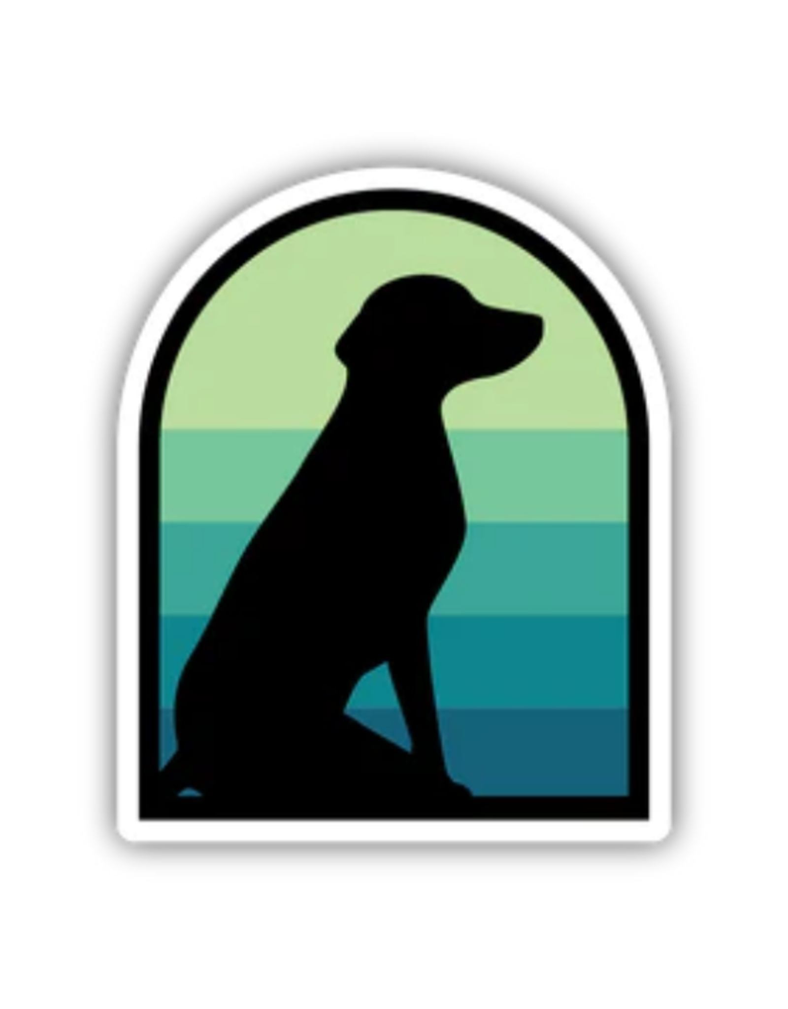 Stickers Northwest Inc. Stickers Northwest Inc. - Dog Silhouette Sticker