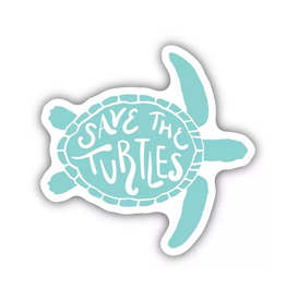 Stickers Northwest Inc. Save the Turtles Sticker