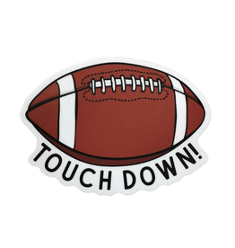 Stickers Northwest Inc. Touchdown Football Sticker