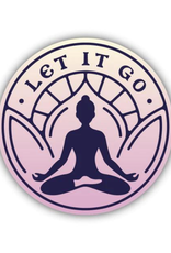 Stickers Northwest Inc. Stickers Northwest Inc. - Let It Go Yoga Badge Sticker