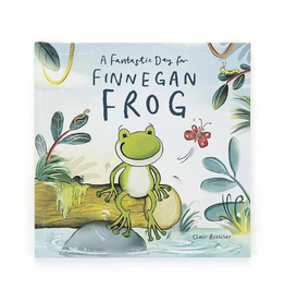 Jellycat A Fantastic Day for Finnegan Frog Book