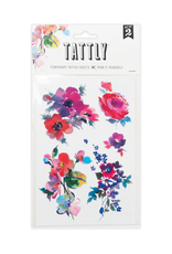 Tattly Tattly - Watercolor Florals Tattoo Sheet