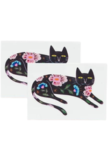 Tattly Tattly - Flower Cat Tattoo Pair