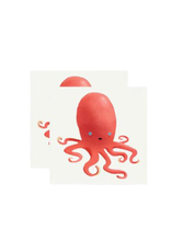 Tattly Tattly - Ruby Octopus Tattoo Pair