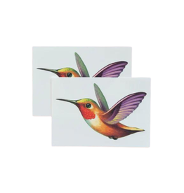 Tattly Hummingbird Tattoo Pair