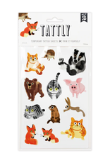Tattly Tattly - Furry Friends Tattoo Sheet