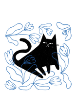 Tattly Tattly - Blue Garden Kitty Tattoo Pair