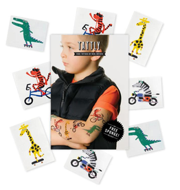 Tattly Go Go Animals Tattoo Set