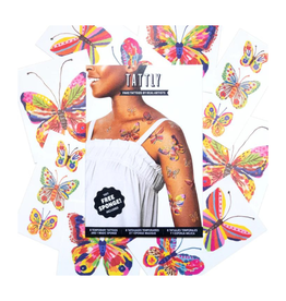 Tattly Fluttering Colors Tattoo Set