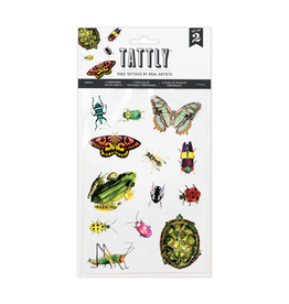 Tattly Critters on the Move Tattoo Sheet