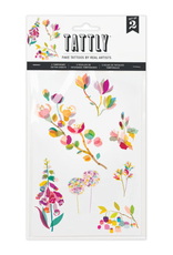 Tattly Tattly - Layered Flora Tattoo Sheet