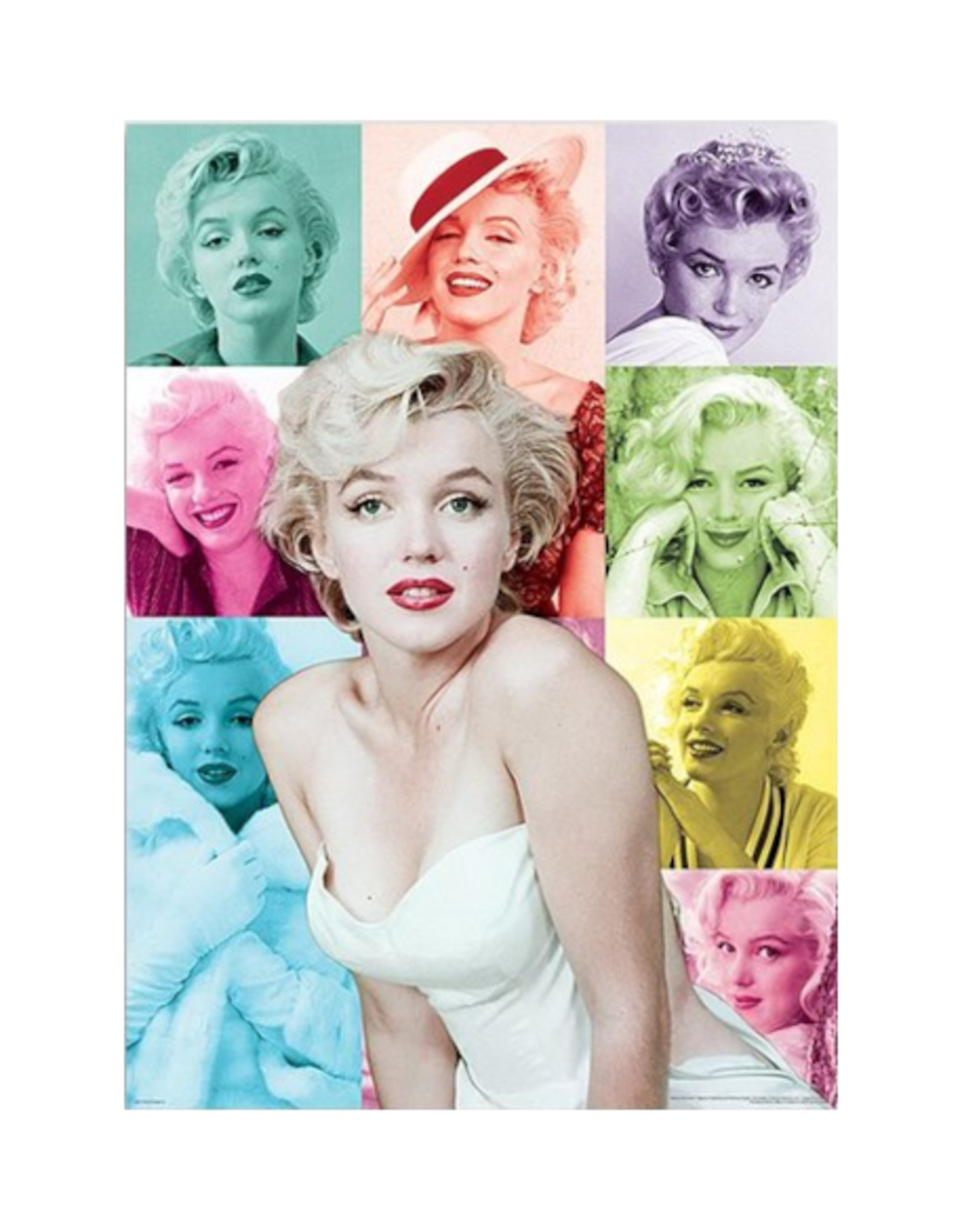 Eurographics Eurographics - 1000pcs - Marilyn Monroe, Color Portraits