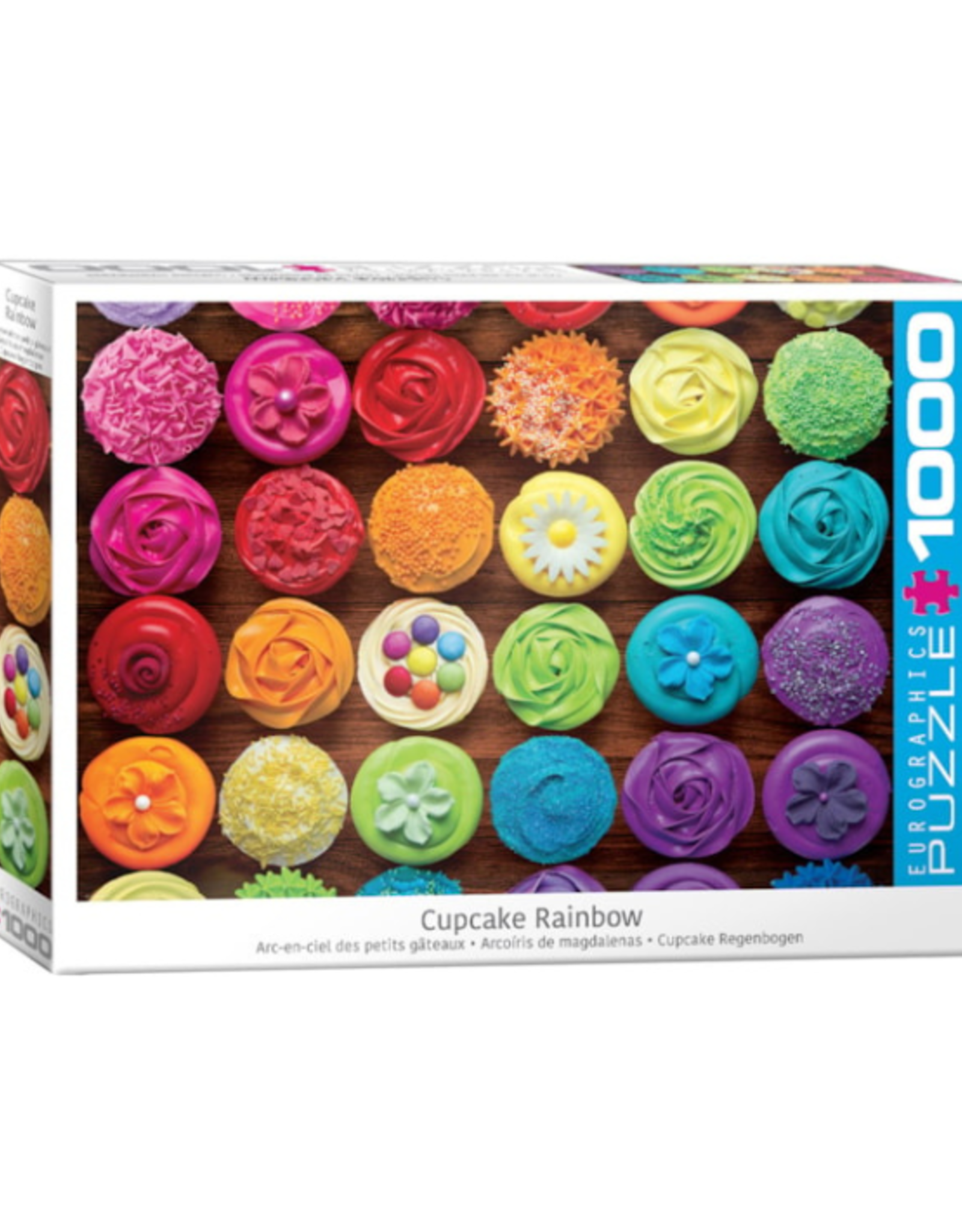 Eurographics Eurographics - 1000pcs - Cupcake Rainbow
