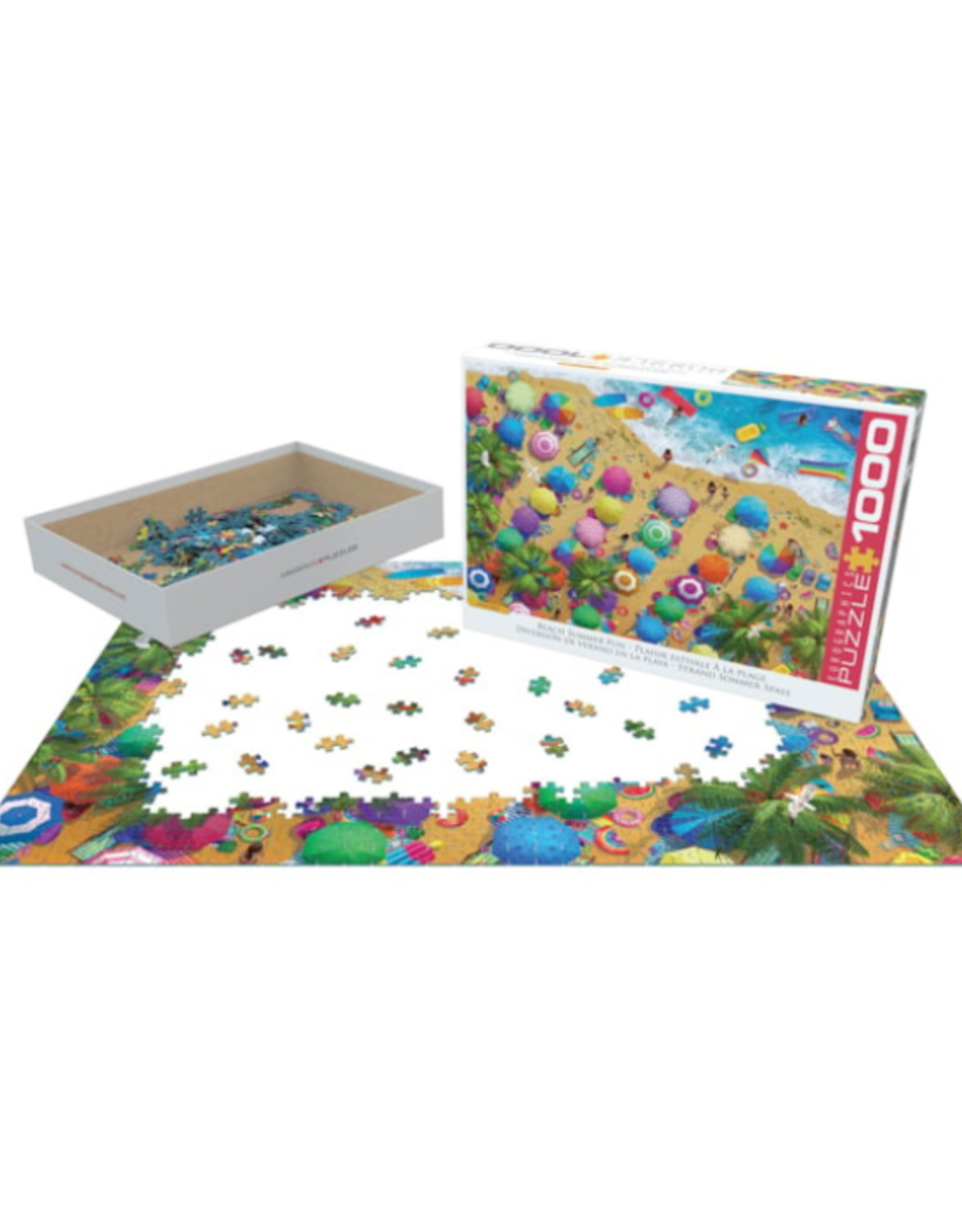 Eurographics Eurographics - 1000pcs - Beach Summer Fun
