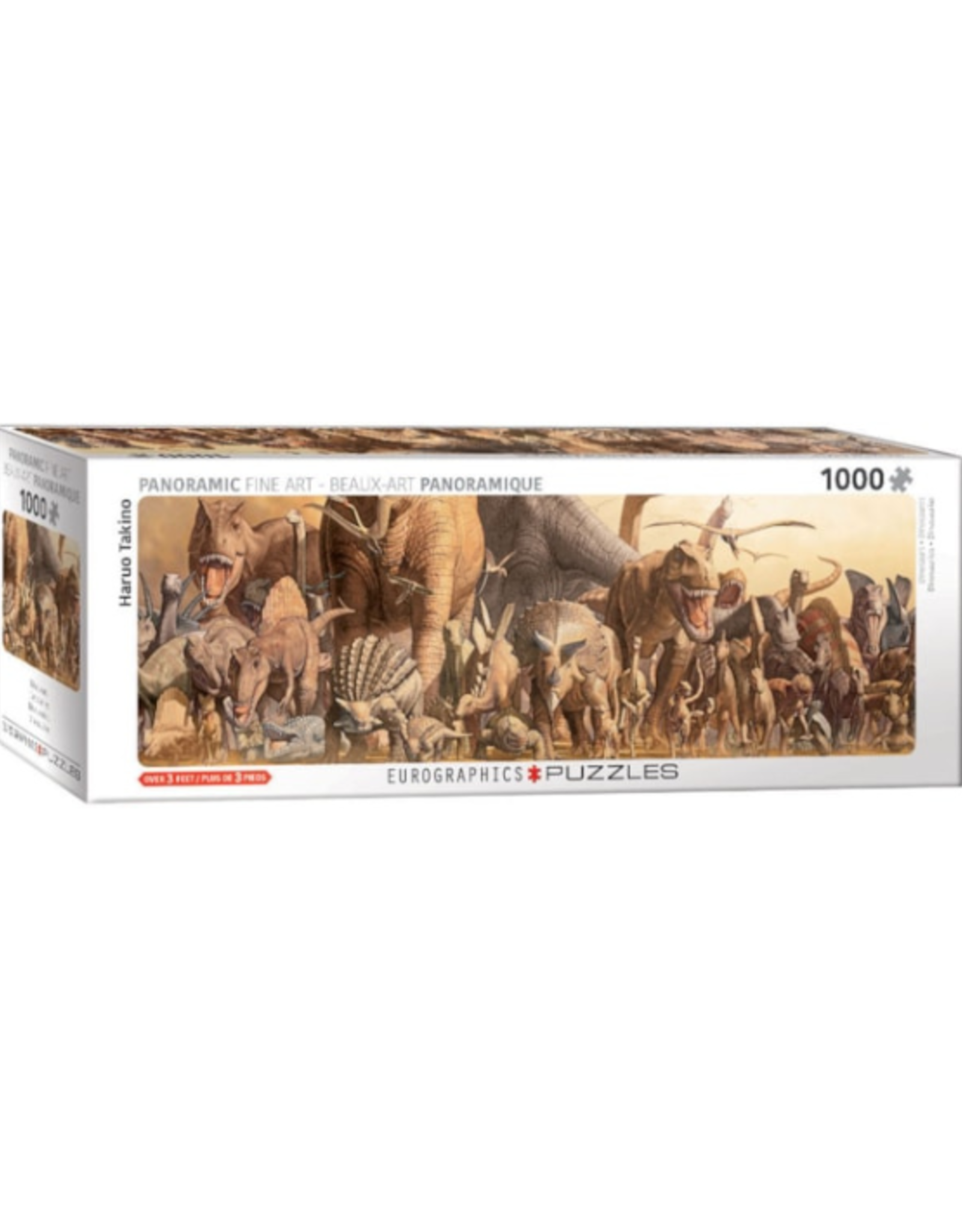 Eurographics Eurographics - 1000pcs - Panoramic - Dinosaurs