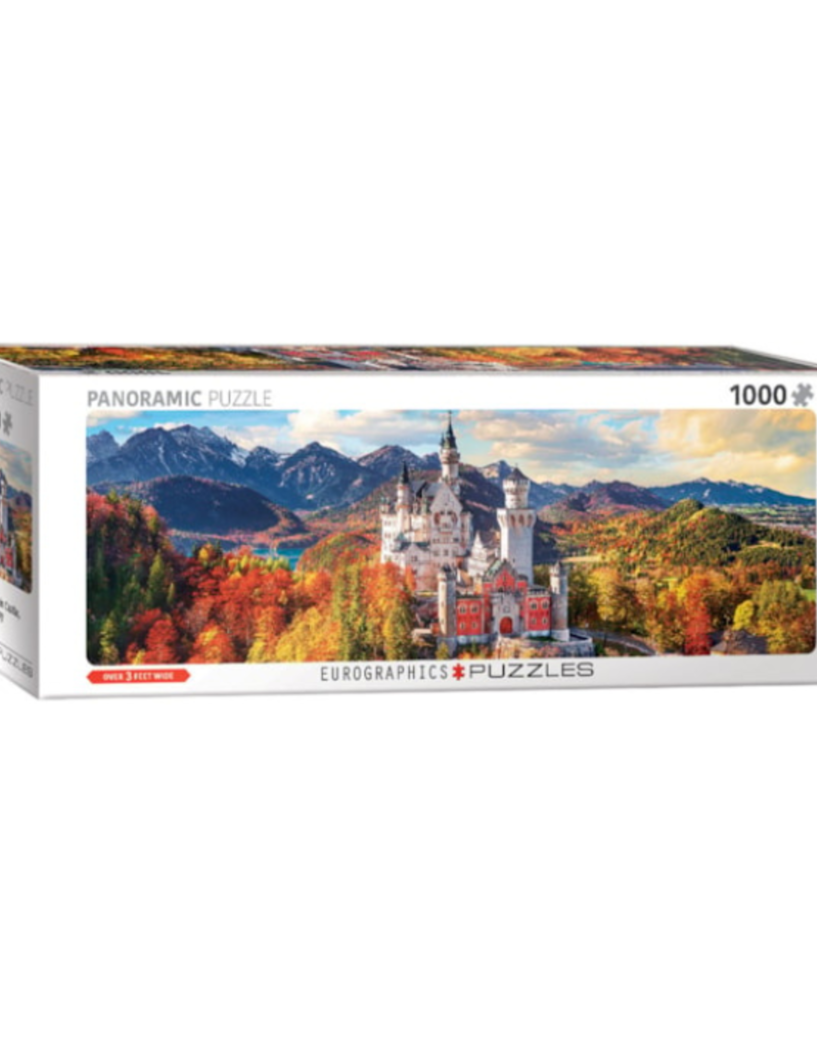 Eurographics Eurographics - 1000pcs - Panoramic - Neuschwanstein in Fall