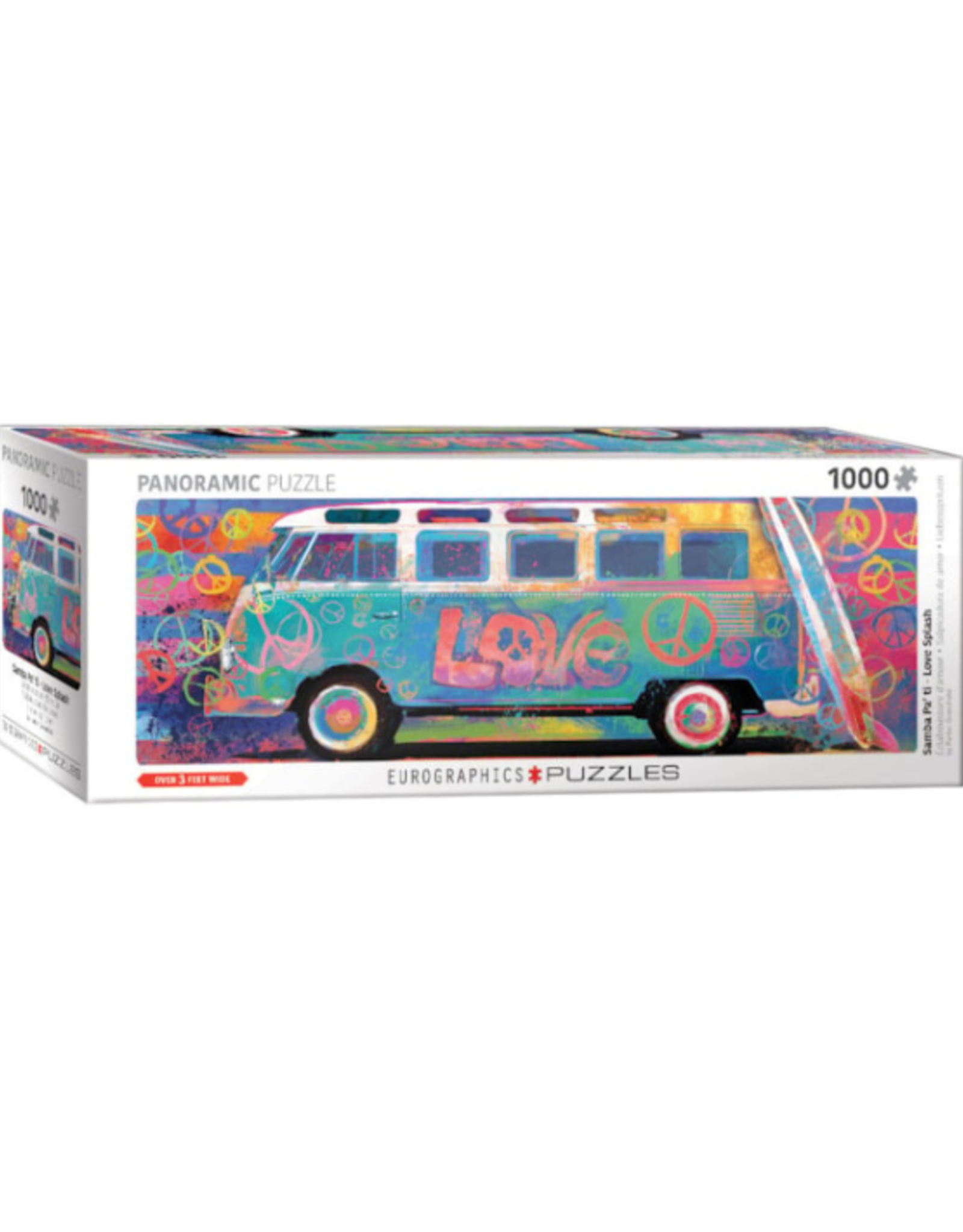 Eurographics Eurographics - 1000pcs - Panoramic - VW Love Splash
