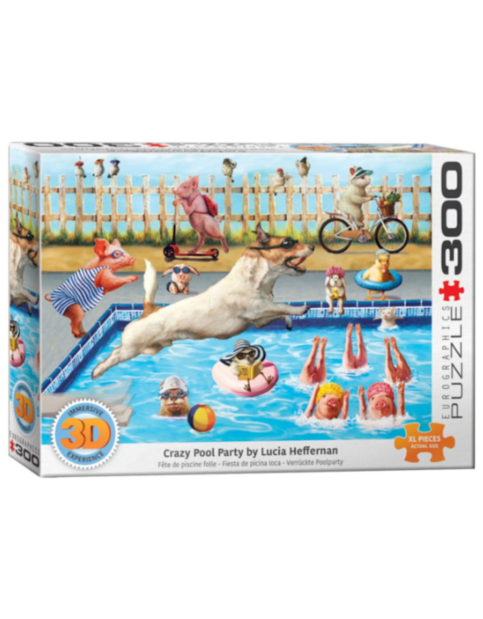 Eurographics Eurographics - 300pcs - 3D - Crazy Pool Day