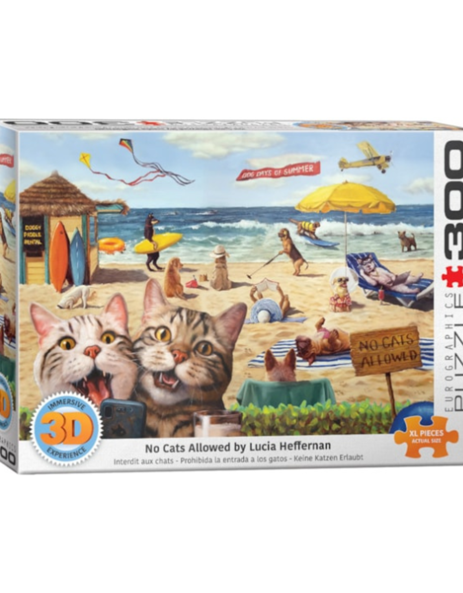 Eurographics Eurographics - 300pcs - 3D - No Cats Allowed