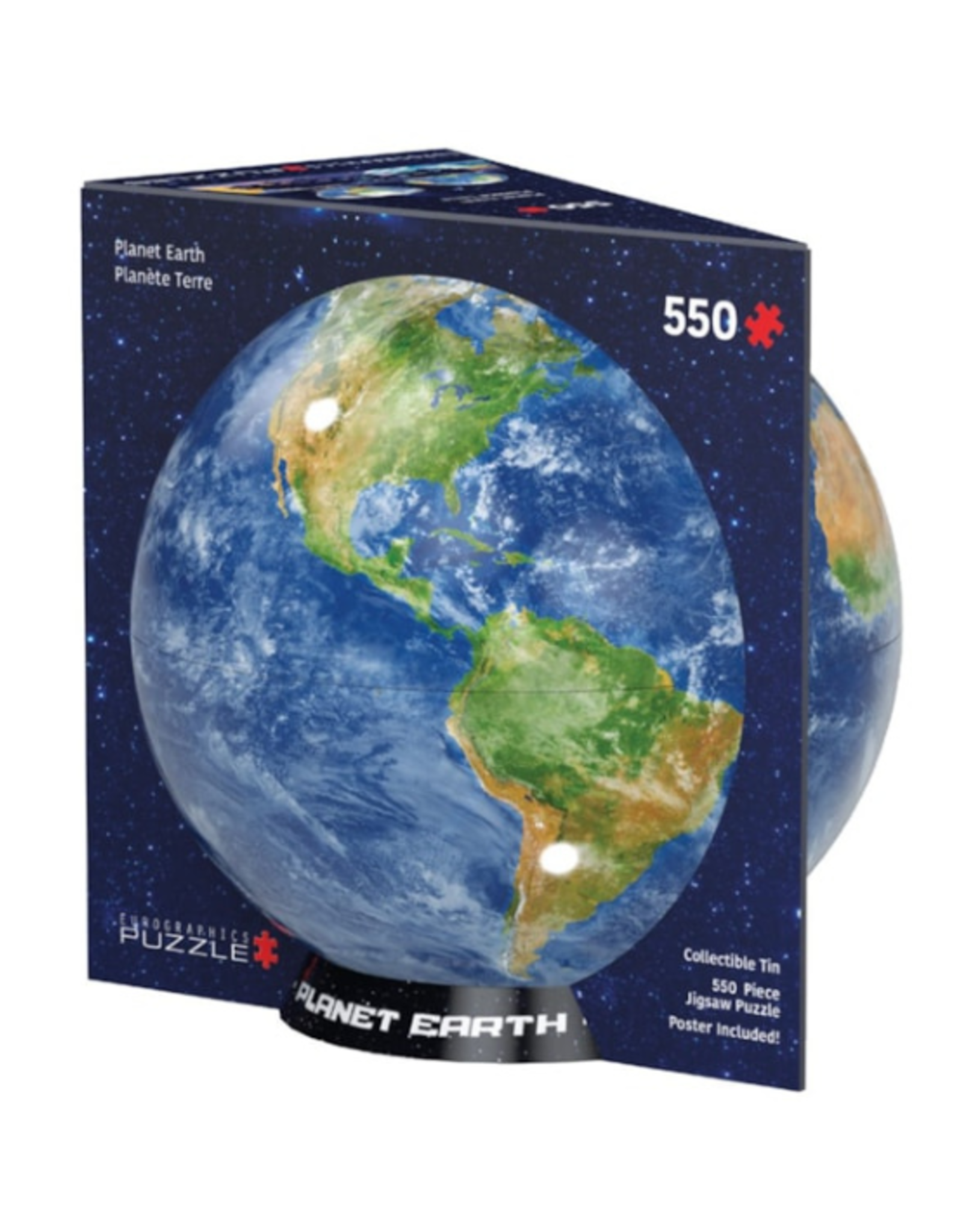 Eurographics - 550pcs - Planet Earth Tin