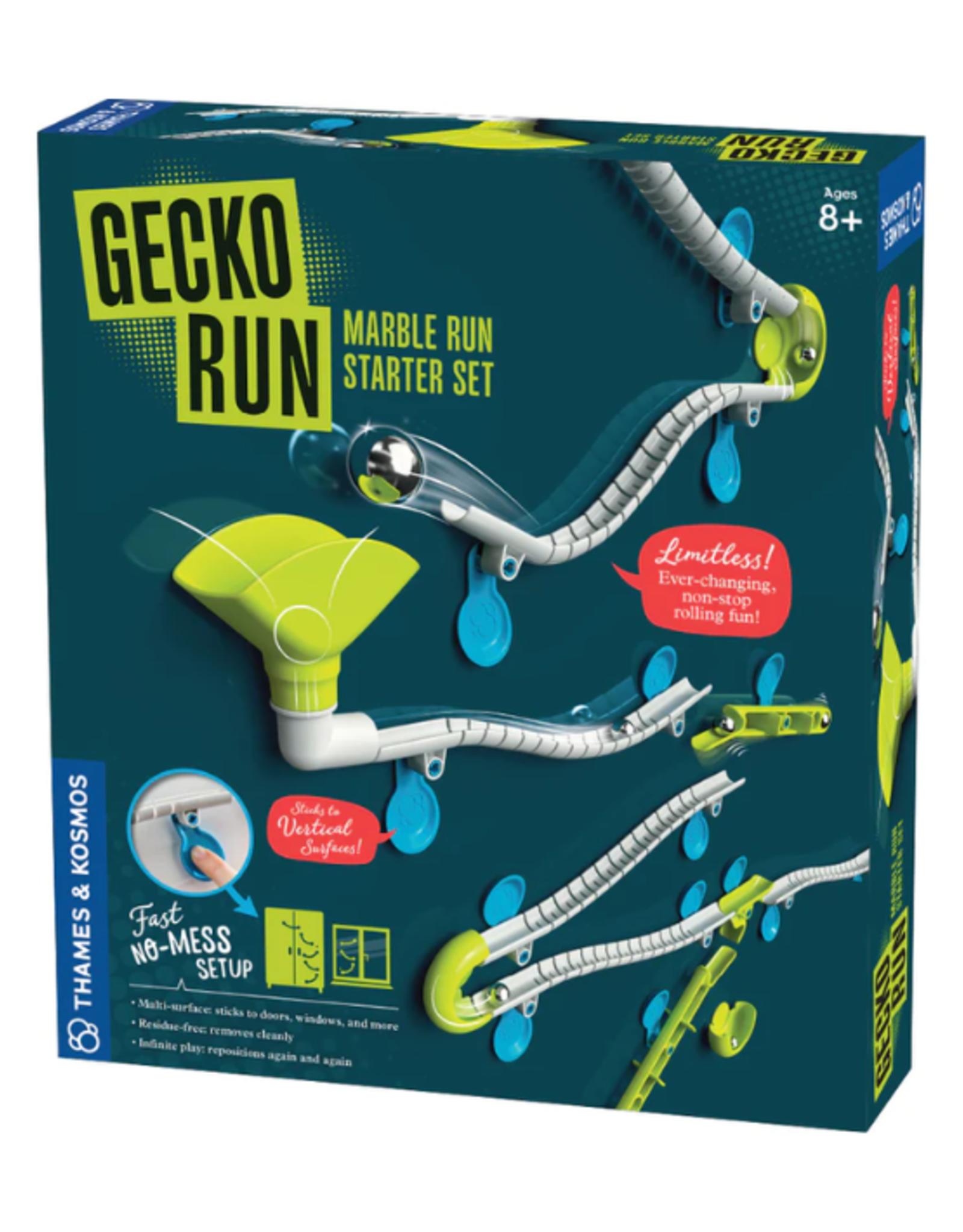 Thames & Kosmos Thames & Kosmos - Gecko Run: Marble Run Starter Set