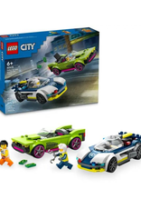 Lego Lego - City - 60415 - Police Car and Muscle Car Chase